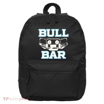 Bull Bar Car 16 in Basic Backpack