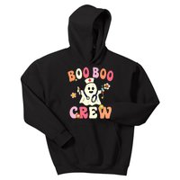 Boo Boo Crew Nurse Ghost Funny Halloween Costume For Women Kids Hoodie