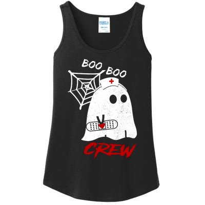 Boo Boo Crew Nurse Ghoost Ladies Essential Tank