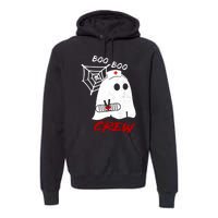 Boo Boo Crew Nurse Ghoost Premium Hoodie