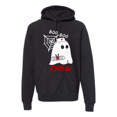 Boo Boo Crew Nurse Ghoost Premium Hoodie