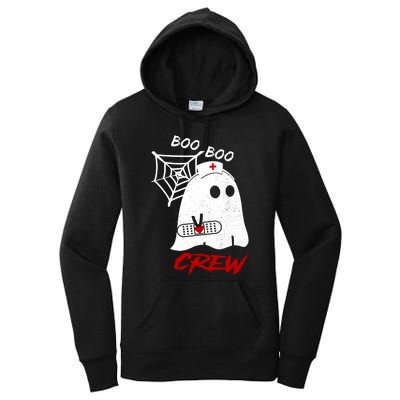 Boo Boo Crew Nurse Ghoost Women's Pullover Hoodie