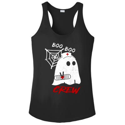 Boo Boo Crew Nurse Ghoost Ladies PosiCharge Competitor Racerback Tank