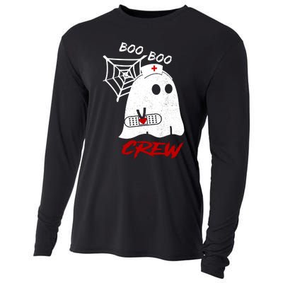 Boo Boo Crew Nurse Ghoost Cooling Performance Long Sleeve Crew