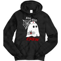 Boo Boo Crew Nurse Ghoost Tie Dye Hoodie