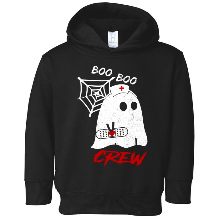 Boo Boo Crew Nurse Ghoost Toddler Hoodie