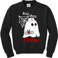 Boo Boo Crew Nurse Ghoost Kids Sweatshirt