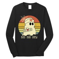 Boo Boo Crew Nurse Halloween Nurse For Women Long Sleeve Shirt