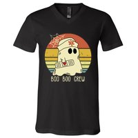 Boo Boo Crew Nurse Halloween Nurse For Women V-Neck T-Shirt