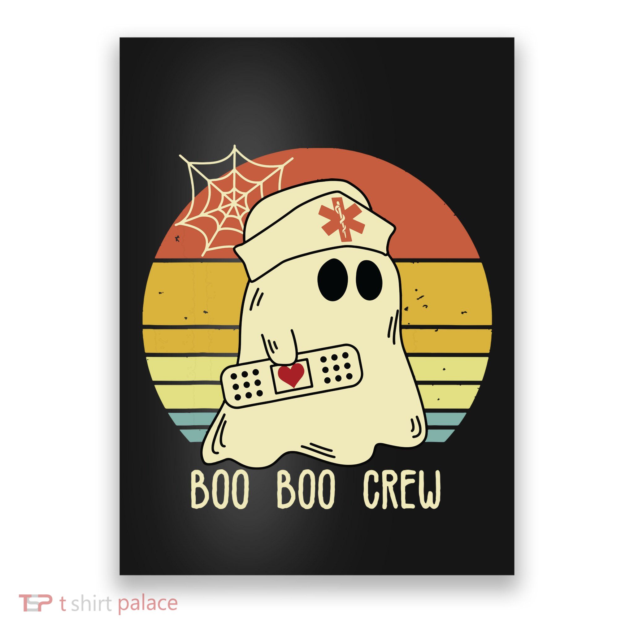 Boo Boo Crew Nurse Halloween Nurse For Women Poster