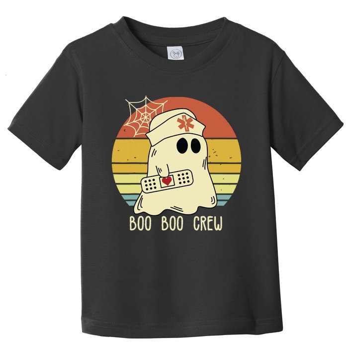 Boo Boo Crew Nurse Halloween Nurse For Women Toddler T-Shirt