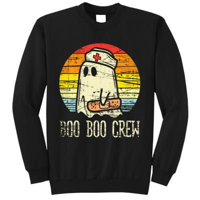 Boo Boo Crew Nurse Halloween Nurses Rn Ghost Sweatshirt