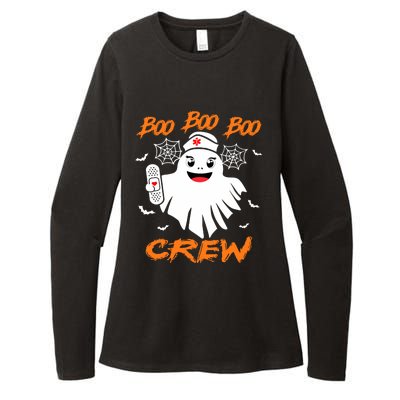 Boo Boo Crew Nurse Halloween Nurse For Women Womens CVC Long Sleeve Shirt