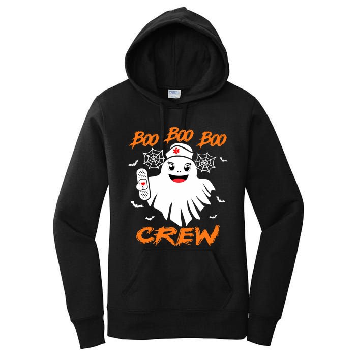 Boo Boo Crew Nurse Halloween Nurse For Women Women's Pullover Hoodie