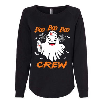 Boo Boo Crew Nurse Halloween Nurse For Women Womens California Wash Sweatshirt