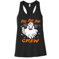 Boo Boo Crew Nurse Halloween Nurse For Women Women's Racerback Tank