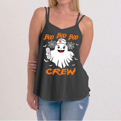 Boo Boo Crew Nurse Halloween Nurse For Women Women's Strappy Tank