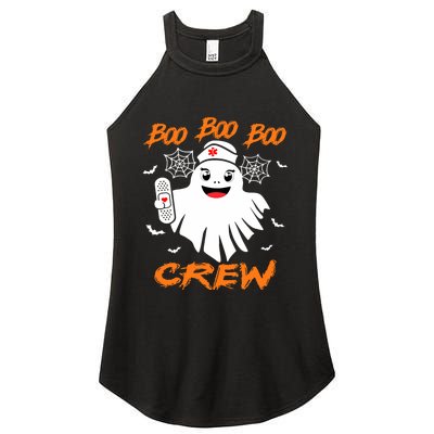 Boo Boo Crew Nurse Halloween Nurse For Women Women's Perfect Tri Rocker Tank