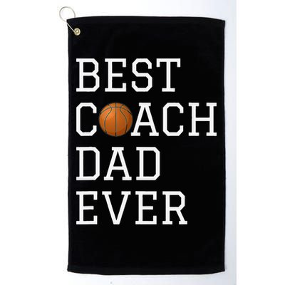 Best Basketball Coach Dad Ever Coaching Fathers Golf Towel