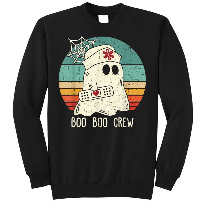 Boo Boo Crew Nurse Funny Ghost Halloween Costume Nurse Sweatshirt