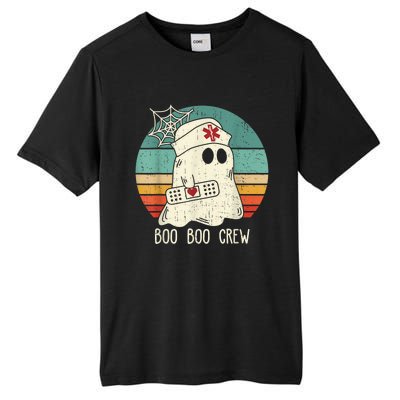 Boo Boo Crew Nurse Funny Ghost Halloween Costume Nurse Tall Fusion ChromaSoft Performance T-Shirt