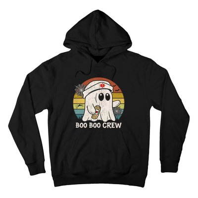 Boo Boo Crew Nurse Funny Ghost Women Halloween Nurse Hoodie