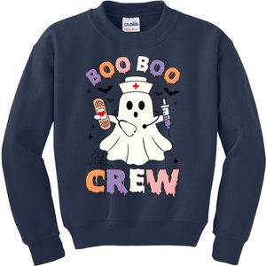 Boo Boo Crew Halloween Nurse Kids Sweatshirt