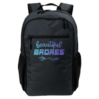 Beautiful Badass Country Gift Empowered Gift Daily Commute Backpack