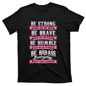 Be Breast Cancer Warrior Racerback T-Shirt