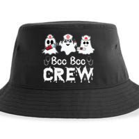 Boo Boo Crew Funny Nurse Halloween Ghost Costume Sustainable Bucket Hat