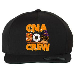 Boo boo Crew CNA Halloween Ghost Costume Matching Wool Snapback Cap