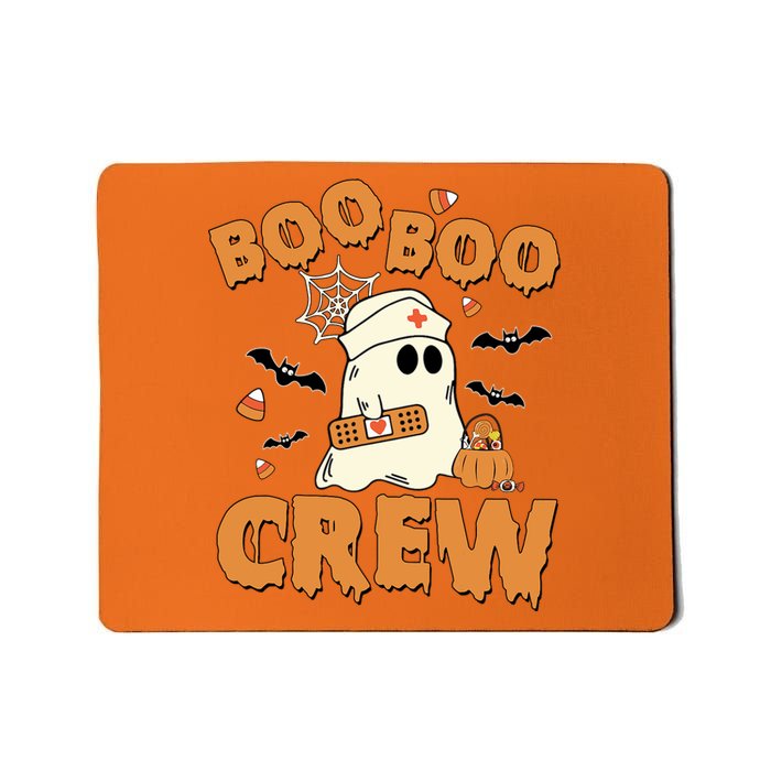 Boo Boo Crew Nurse Halloween Nurse For Women Mousepad