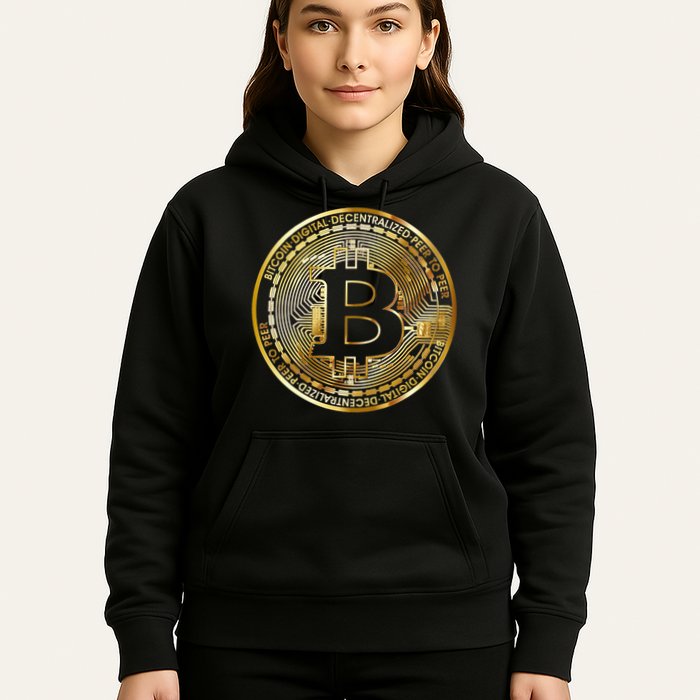 Bitcoin Btc Coin Crypto Trader Bitcoin Future Freedom Hoodie