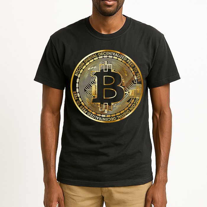 Bitcoin Btc Coin Crypto Trader Bitcoin Future Freedom Tall T-Shirt
