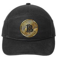 Bitcoin Btc Coin Crypto Trader Bitcoin Future Freedom 7-Panel Snapback Hat