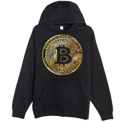 Bitcoin Btc Coin Crypto Trader Bitcoin Future Freedom Premium Pullover Hoodie