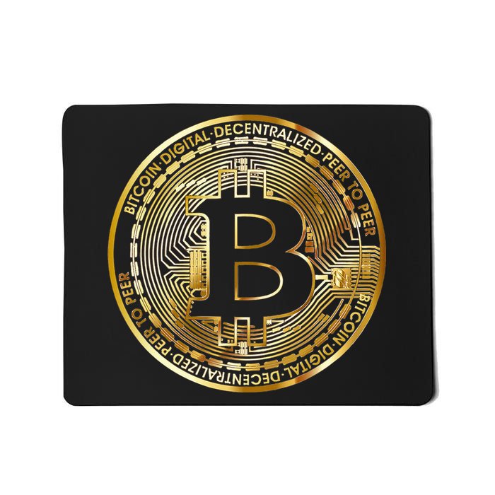 Bitcoin Btc Coin Crypto Trader Bitcoin Future Freedom Mousepad