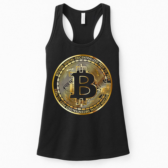 Bitcoin Btc Coin Crypto Trader Bitcoin Future Freedom Womens Tank Top