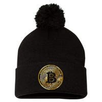 Bitcoin Btc Coin Crypto Trader Bitcoin Future Freedom Pom Pom 12in Knit Beanie