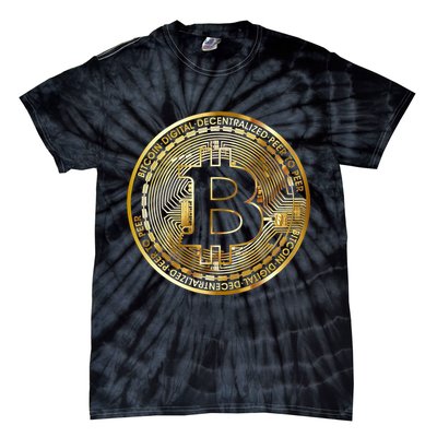 Bitcoin Btc Coin Crypto Trader Bitcoin Future Freedom Tie-Dye T-Shirt