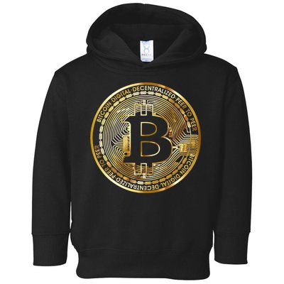 Bitcoin Btc Coin Crypto Trader Bitcoin Future Freedom Toddler Hoodie
