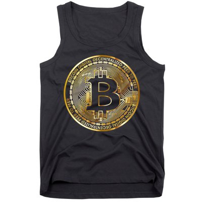 Bitcoin Btc Coin Crypto Trader Bitcoin Future Freedom Tank Top