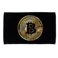 Bitcoin Btc Coin Crypto Trader Bitcoin Future Freedom Microfiber Hand Towel