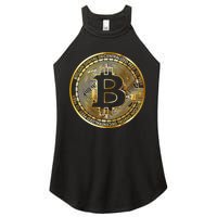 Bitcoin Btc Coin Crypto Trader Bitcoin Future Freedom Women's Perfect Tri Rocker Tank