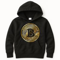 Bitcoin Btc Coin Crypto Trader Bitcoin Future Freedom Kids Hoodie