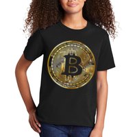 Bitcoin Btc Coin Crypto Trader Bitcoin Future Freedom Kids T-Shirt
