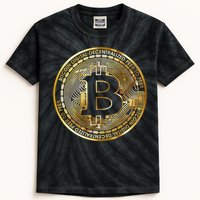 Bitcoin Btc Coin Crypto Trader Bitcoin Future Freedom Kids Tie-Dye T-Shirt