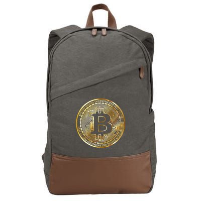 Bitcoin Btc Coin Crypto Trader Bitcoin Future Freedom Cotton Canvas Backpack