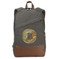 Bitcoin Btc Coin Crypto Trader Bitcoin Future Freedom Cotton Canvas Backpack