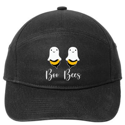 Boo Bees Couples Halloween Costume 7-Panel Snapback Hat